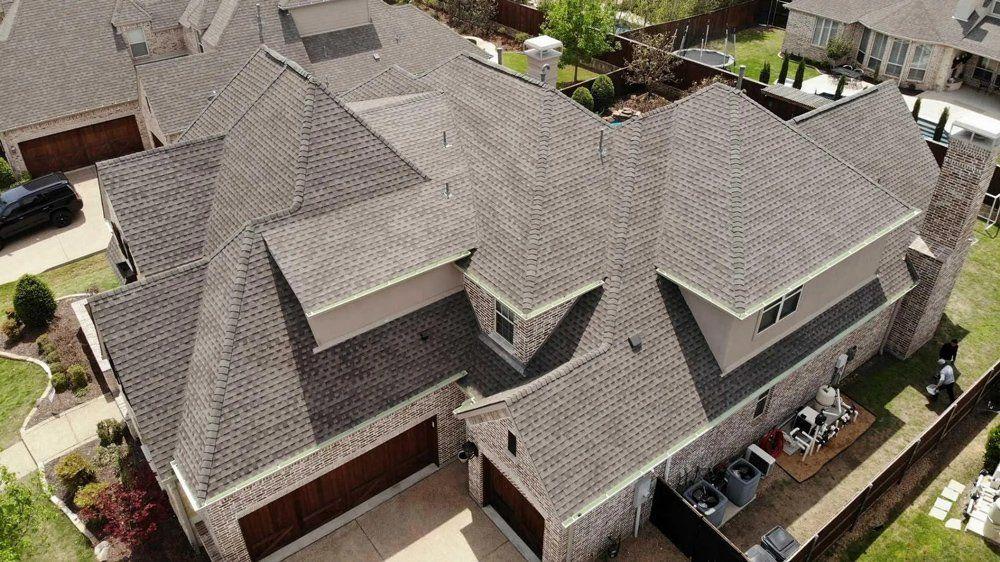 Roof Repair | Overhead Shot of a House's Roof